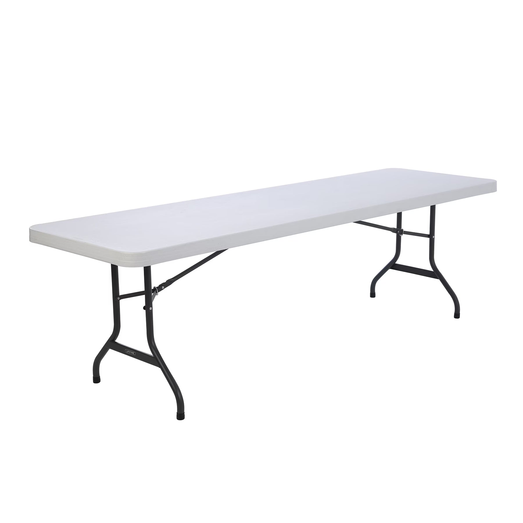 Lifetime 8 - Foot Commercial Grade Folding Table, White Granite (22980)